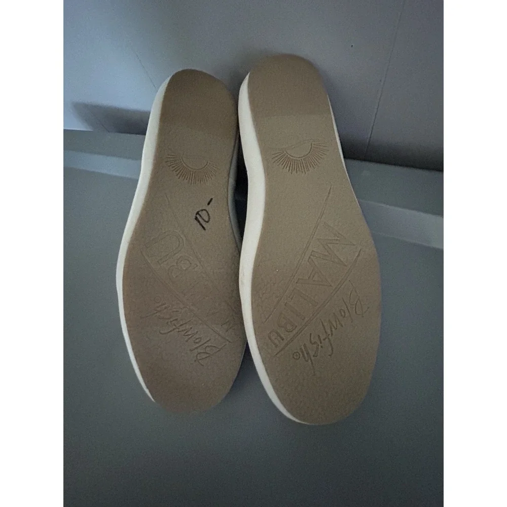 Blowfish Malibu‎ Women's Ez Does It Black Knit Ballet Flats Shoes Size 9.5